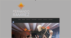 Desktop Screenshot of fernandoramirezfoto.cl